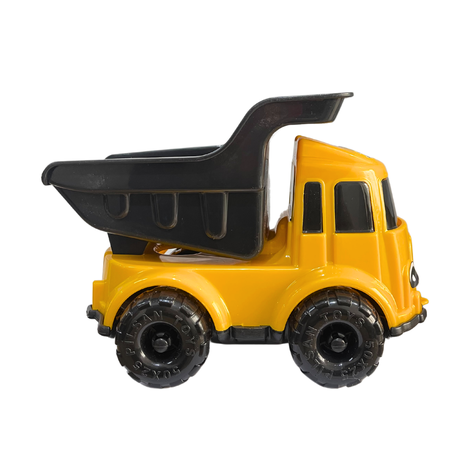 Mini Camión De Volteo Juguete Construcción Amarillo-0