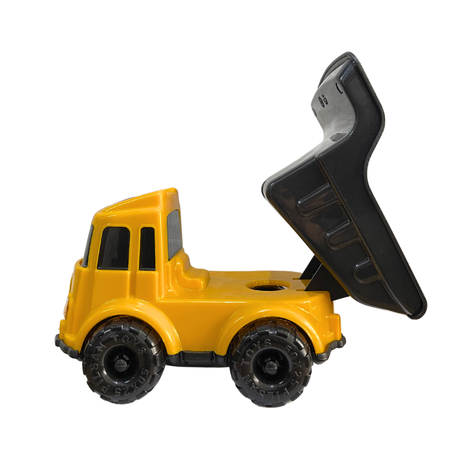 Mini Camión De Volteo Juguete Construcción Amarillo-2