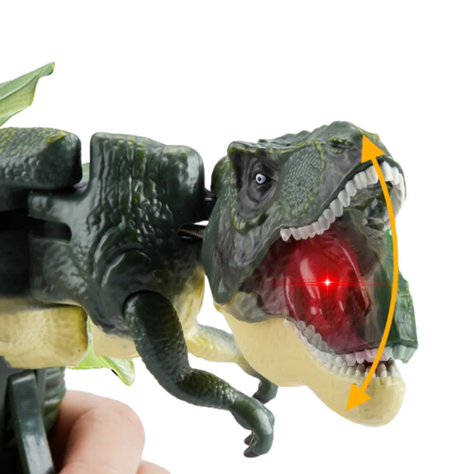 Dinosaurio ZA ZA Juguete T-Rex Con Movimiento, Luz y Sonidos-5