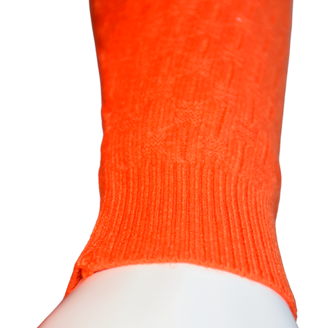 Sweater De Hombre Cuello V Naranjo -4
