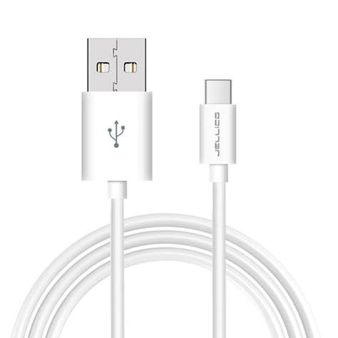 Cable Tipo C Blanco KDS-50 5A 1mt-0