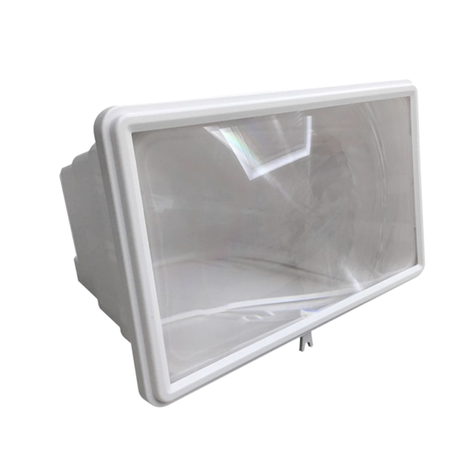 Nuevo Amplificador Blanco Pantalla 12 Portátil 3d Screen Magnifier-4