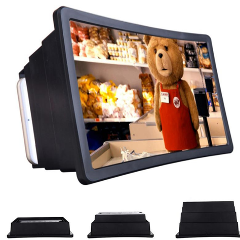 Nuevo Amplificador Pantalla 8 Portátil 3d Enlarged Screen F2-3