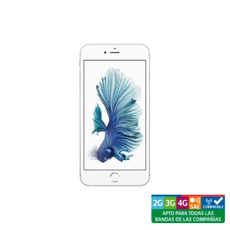 iPhone 6S Plus 128GB Plata Reacondicionado-0
