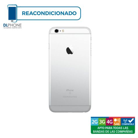 iPhone 6S Plus 128GB Plata Reacondicionado-1