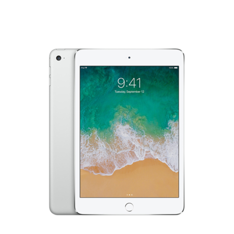 iPad Mini 4 128GB Plata Reacondicionado-0
