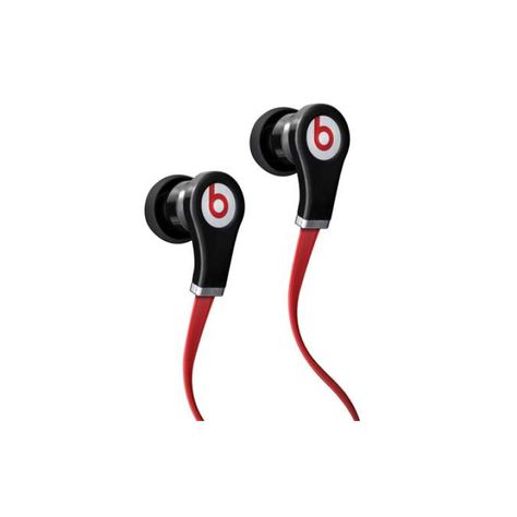 Beats tour 1 Generación Negro/Rojo/Plata Reacondicionado-0