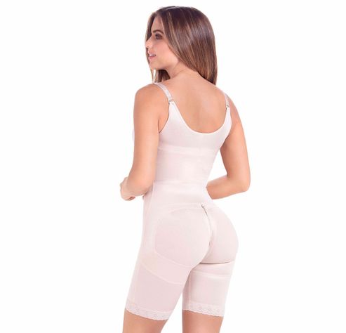 Faja Colombiana Postquirúrgica y Modeladora Mediana Compresión 9528-2