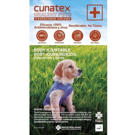 Body de cobre azul para perros talla 11, 12 y 13-1