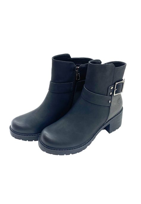 Botin Mujer Lesna Camel Steem Land-5