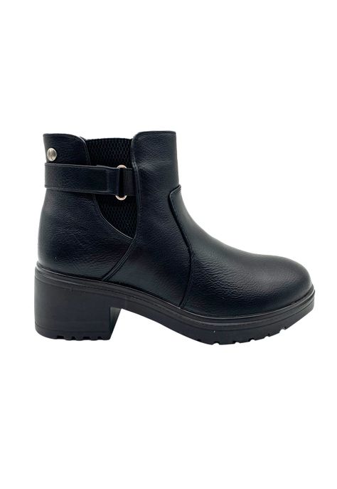 Botin Mujer Casanova Negro Via Rosmini-0