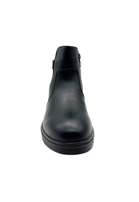 Botin Mujer Casanova Negro Via Rosmini-2
