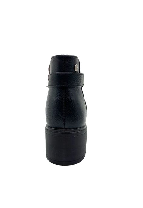 Botin Mujer Casanova Negro Via Rosmini-4