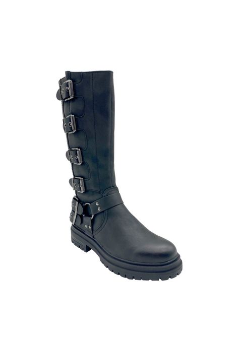 Bota Mujer Lorde Negro Maria Pia-1