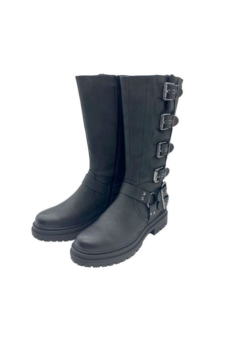 Bota Mujer Lorde Negro Maria Pia-5