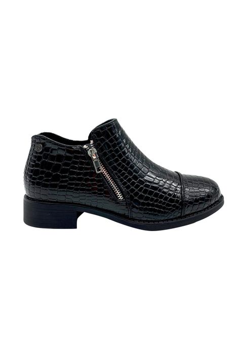 Botin Mujer Oliveta Negro Via Rosmini-0