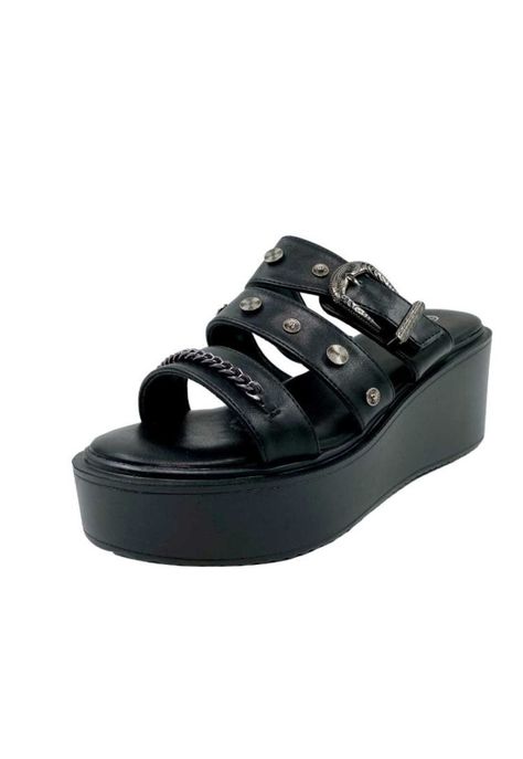 Sandalia Negro Sheryl Mujer Maria Pia-2