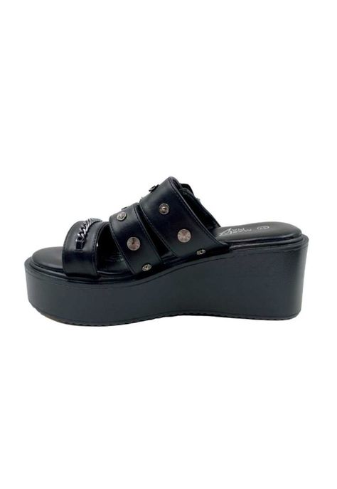 Sandalia Negro Sheryl Mujer Maria Pia-4