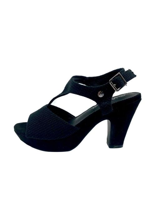 Sandalia Mujer Negro Nole Via Rosmini-6