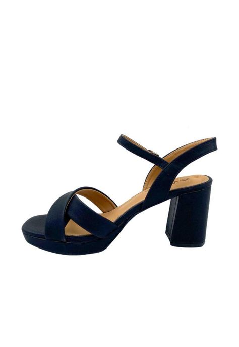Sandalia Mujer Negro Genne Via Rosmini-5