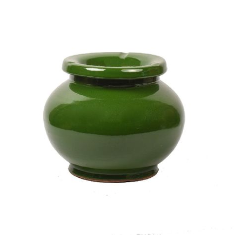 CENICERO VERDE SERGHINI 20 CM-0