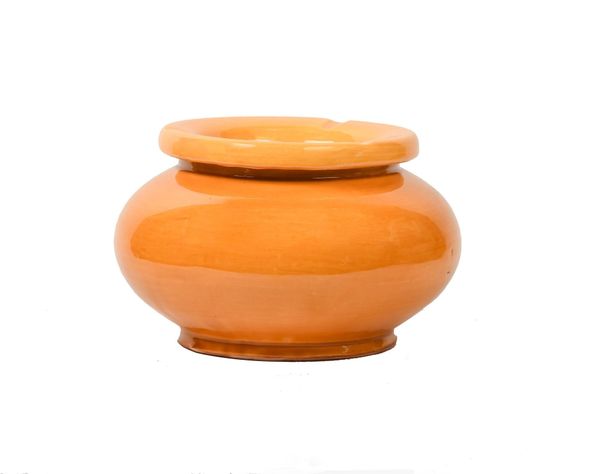CENICERO AMARILLO SERGHINI 20 CM-0