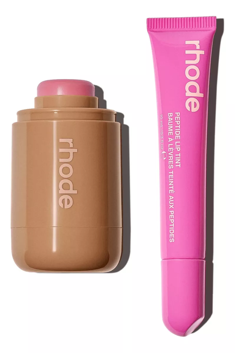 Rhode Duo De Tinta Labial Shortcake Y Rubor Piggy-1