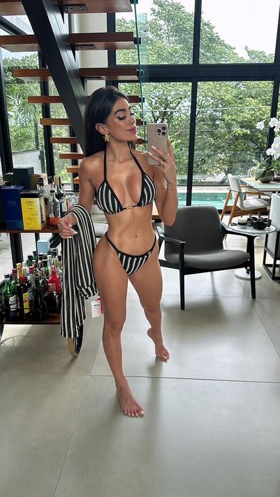 Bikini Anitta Tricot Bali Negro-1