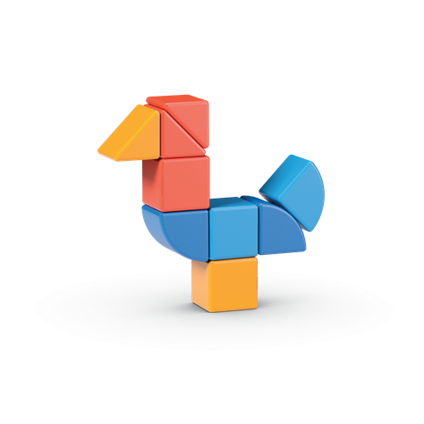 Figuras Magnéticas MAGICUBE Animales 9U-Línea Eco-3