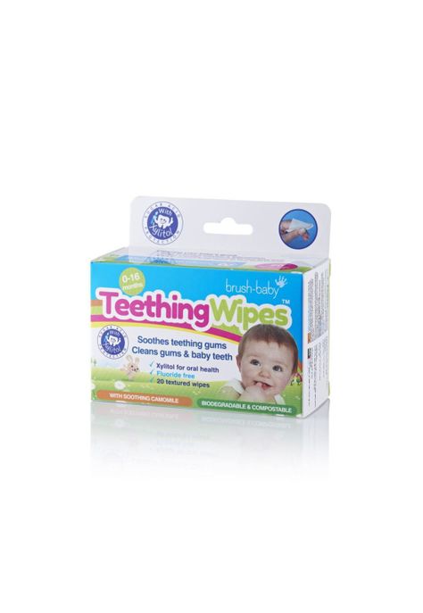 Toallitas Biodegradables para Dentición (20 unidades)-0