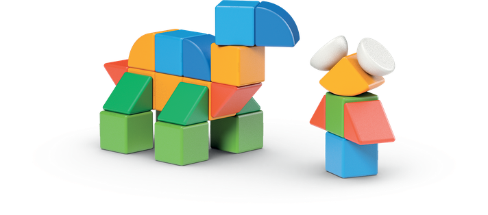 Figuras Magnéticas MAGICUBE Mundo 32U-Línea Eco-4