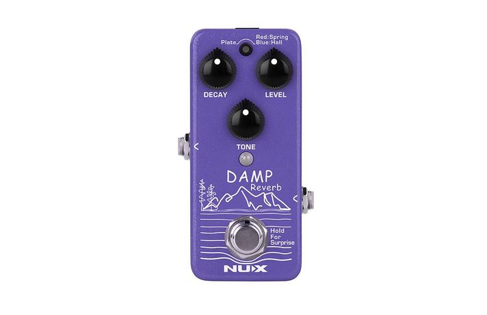 Pedal de Efecto Reverb NUX para Guitarra Eléctrica NRV-3-0