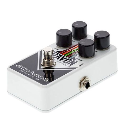Pedal de Efecto Overdrive Electro-Harmonix para Guitarra Eléctrica Crayon 69 Full-rango -1
