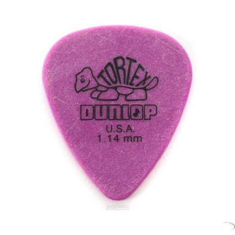 Set de Uñetas Dunlop Tortex Moradas 1.14mm -0