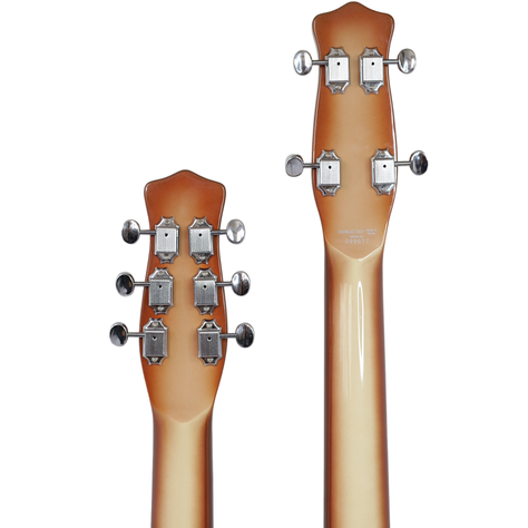 Guitarra/Bajo Doble Mástil Copper Burst DB604 Danelectro-3