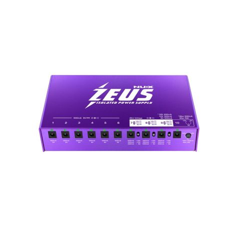 Fuente De Alimentación Para Pedales ZEUS NIP-Z10 NUX-1