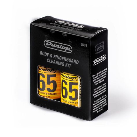 Kit de limpieza para cuerpo y diapasón Dunlop 65-1