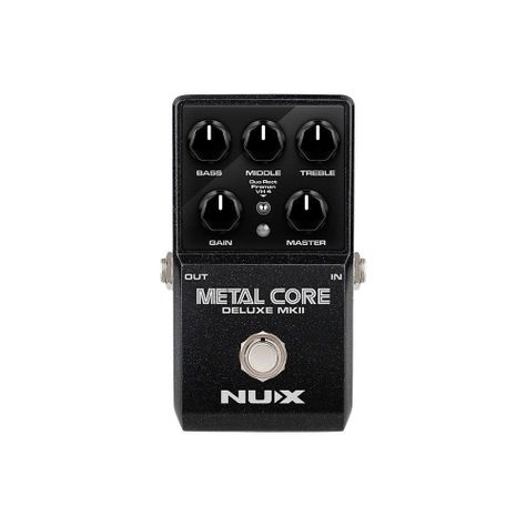 Pedal PreAmp Metal Core Deluxe MKII NCD-02DS NUX-0