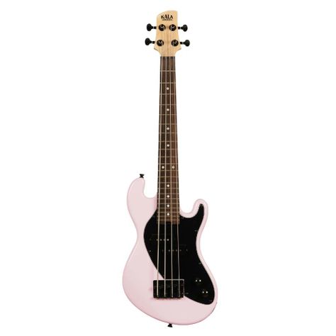 U-Bass Cuerpo Sólido Fretted Pale Pink Ubass-Sb-Lp-Fs Kala-0