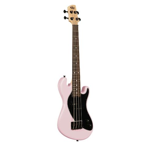  U-Bass Cuerpo Sólido Fretted Pale Pink Ubass-Sb-Lp-Fs Kala-1