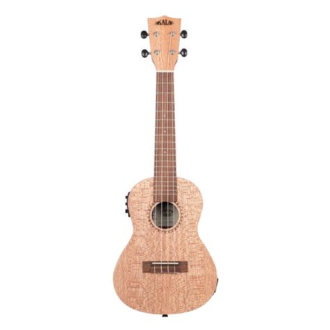 Ukelele Kala Concierto Eq Burled Meranti Ka-20Ce-0