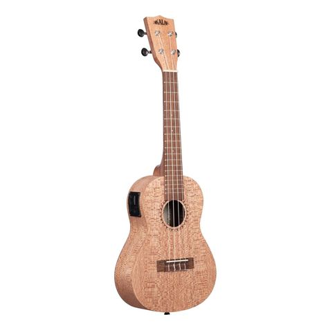 Ukelele Kala Concierto Eq Burled Meranti Ka-20Ce-4