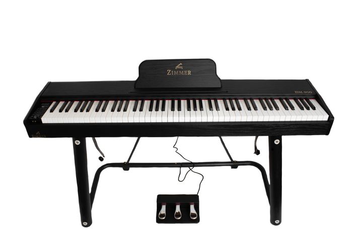 Piano Digital Portable Zimmer Negro ZIM-800-BK-0