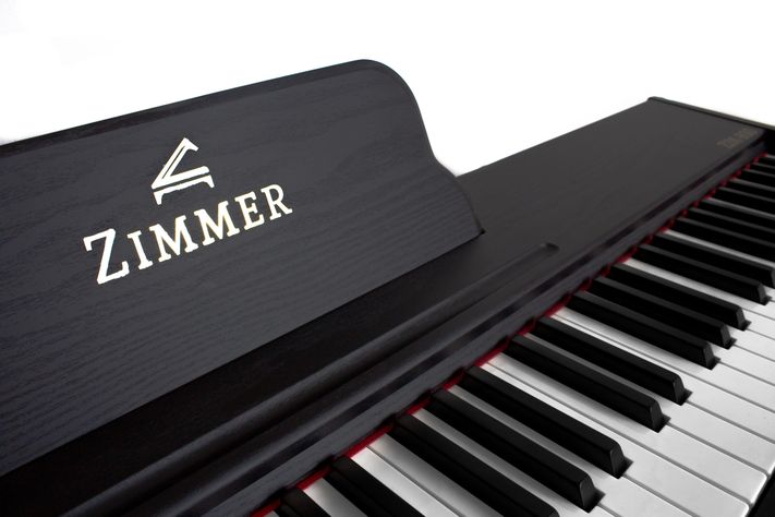 Piano Digital Portable Zimmer Negro ZIM-800-BK-2
