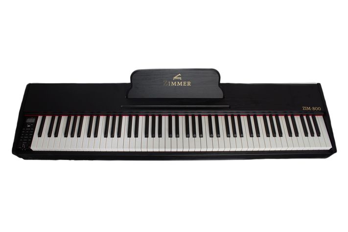 Piano Digital Portable Zimmer Negro ZIM-800-BK-3