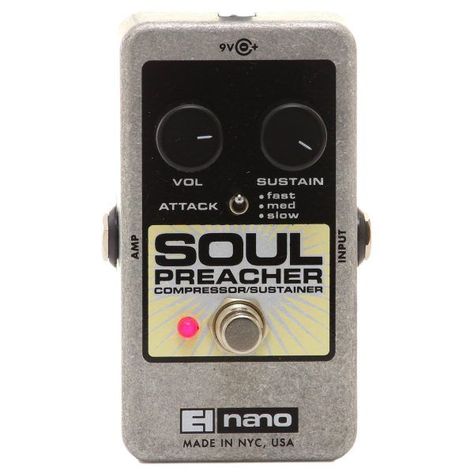 Pedal Compresor/Sustain Soul Preacher Electro Harmonix-0