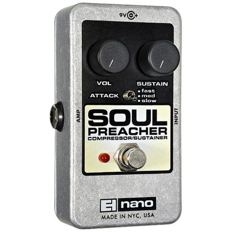 Pedal Compresor/Sustain Soul Preacher Electro Harmonix-1