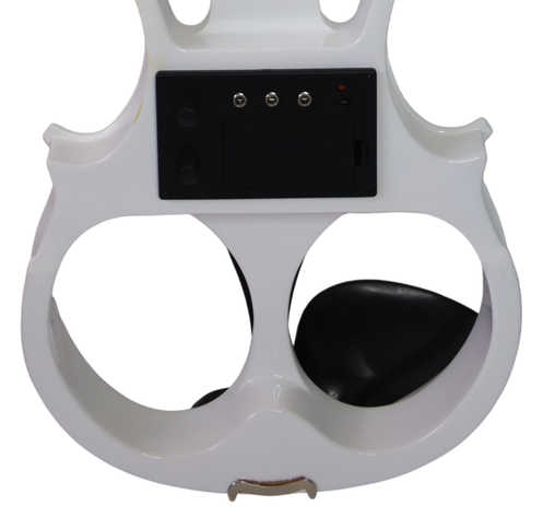Violín Eléctrico Livorno 4/4 Blanco LIV-E-40WH-3