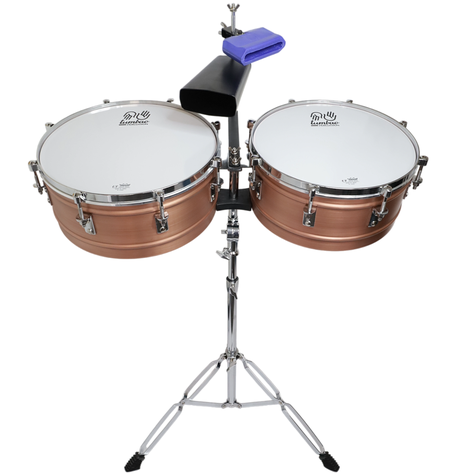 Timbaleta 14x15xH6.5'' deluxe copper Tumbao-0