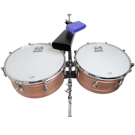 Timbaleta 14x15xH6.5'' deluxe copper Tumbao-1